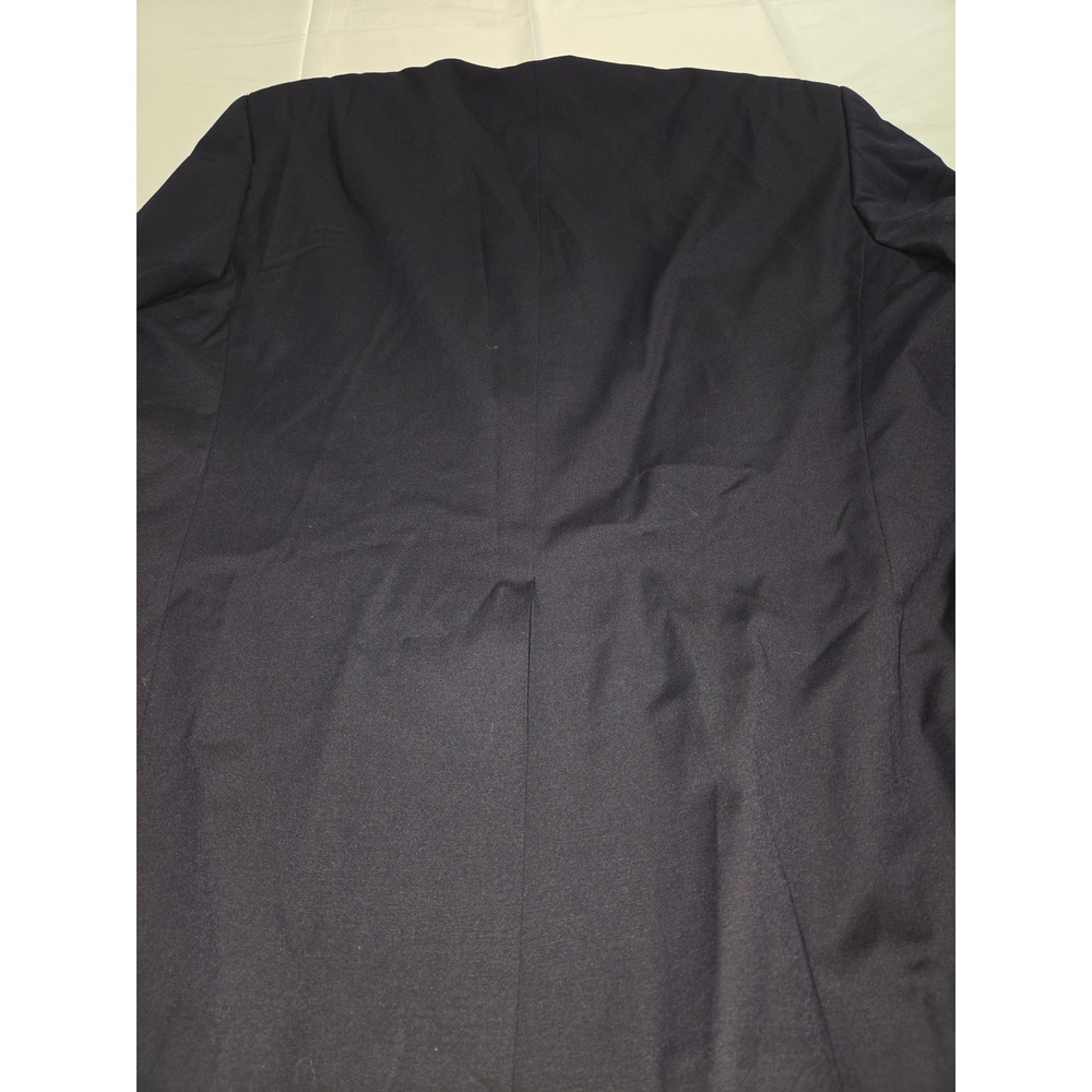 Michael Kors Mens Navy Blue 100% Wool Crest Button Blazer Jacket 46R - Picture 14 of 14